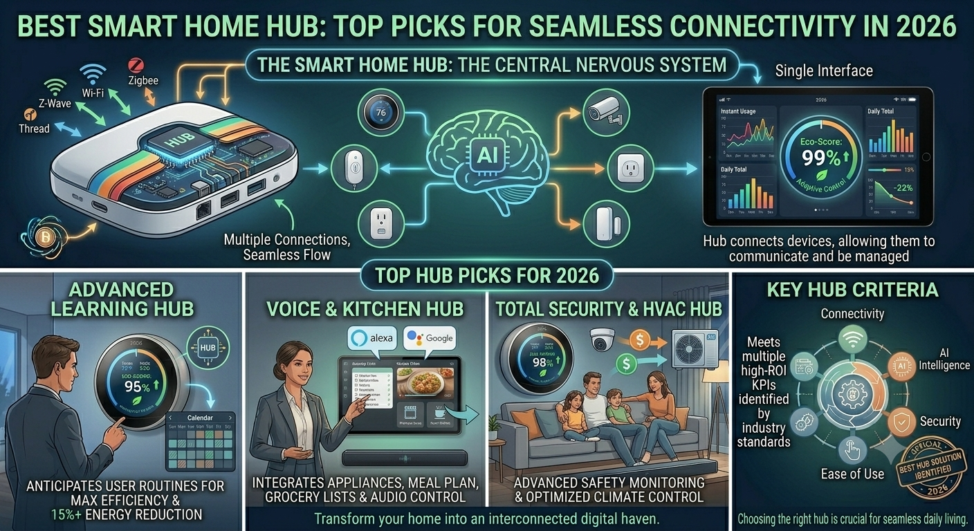Best Smart Home Hub: Top Picks for Seamless Connectivity