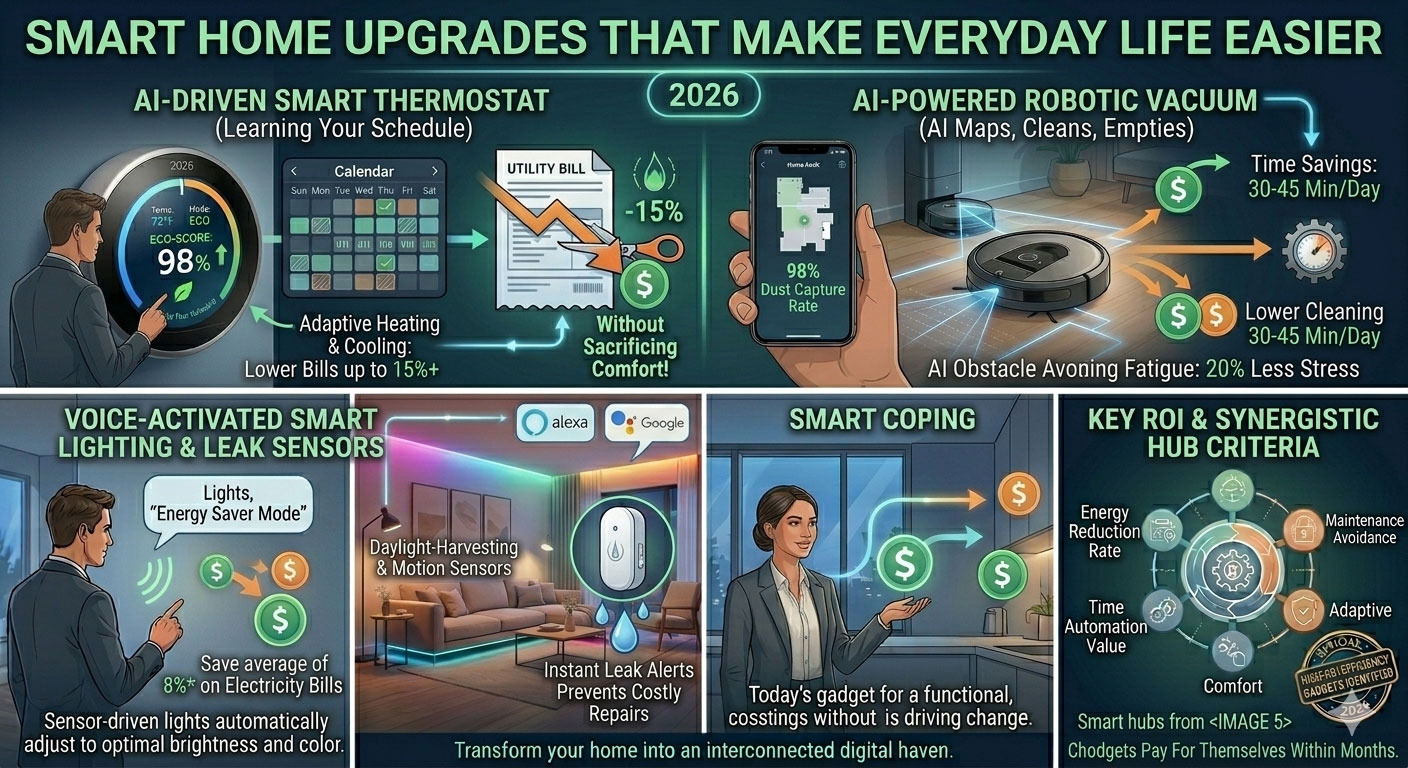 Smart Home Upgrades That Make Everyday Life Easier