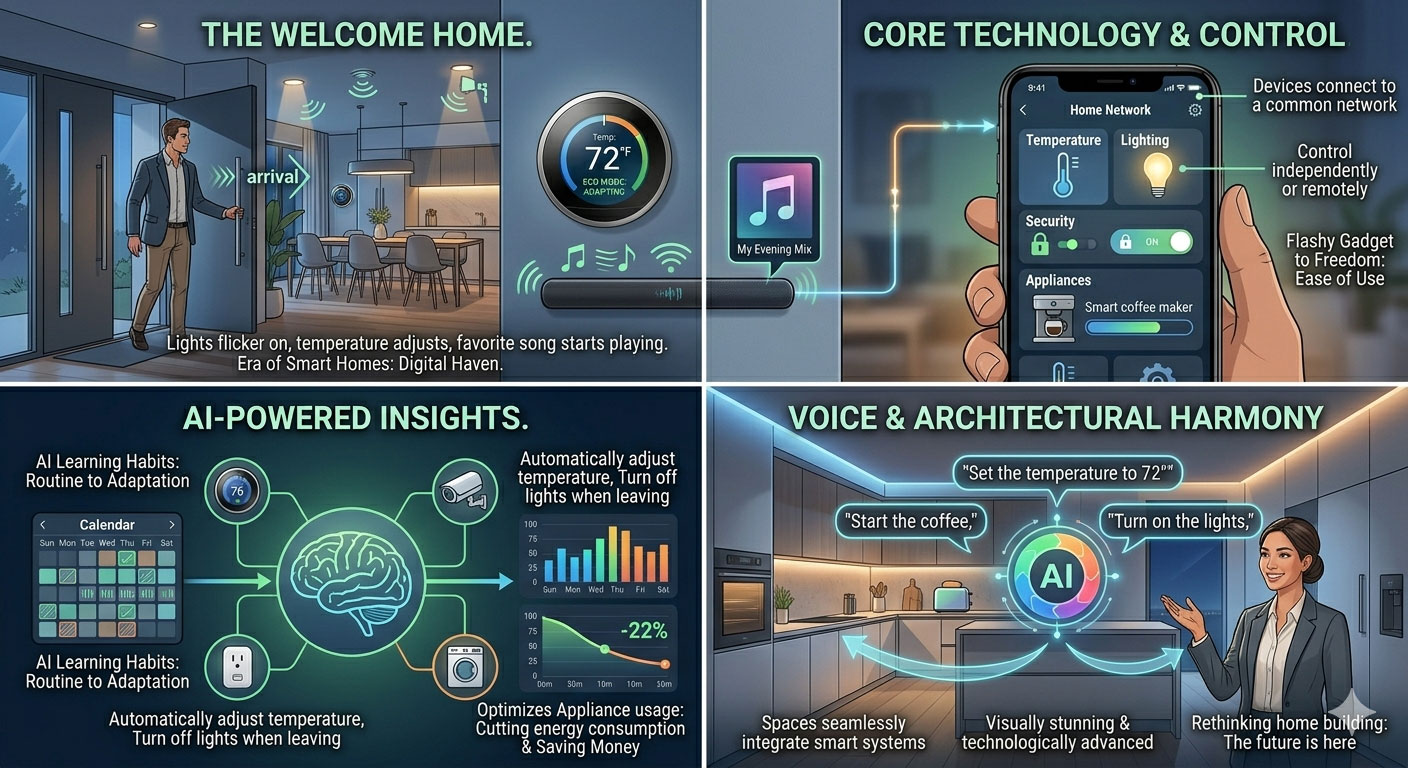 How Smart Home Technology Has Transformed Residential Design